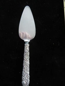 Kirk Repousse Sterling Silver Pie Server 6 1/2 Inch Handle Only is Sterling - Picture 1 of 2