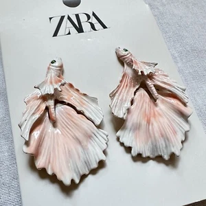 New Zara Fish Earrings 1856/205 - Picture 1 of 5