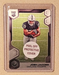 Josh Jacobs 2019 Panini Elements SP Metal Rookie RC #d /75 - Raiders 🔥