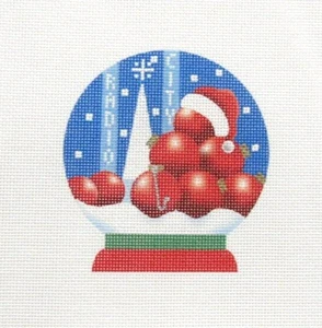 Pepperberry Designs NYC Series Radio City Handpainted Needlepoint Canvas - Picture 1 of 1