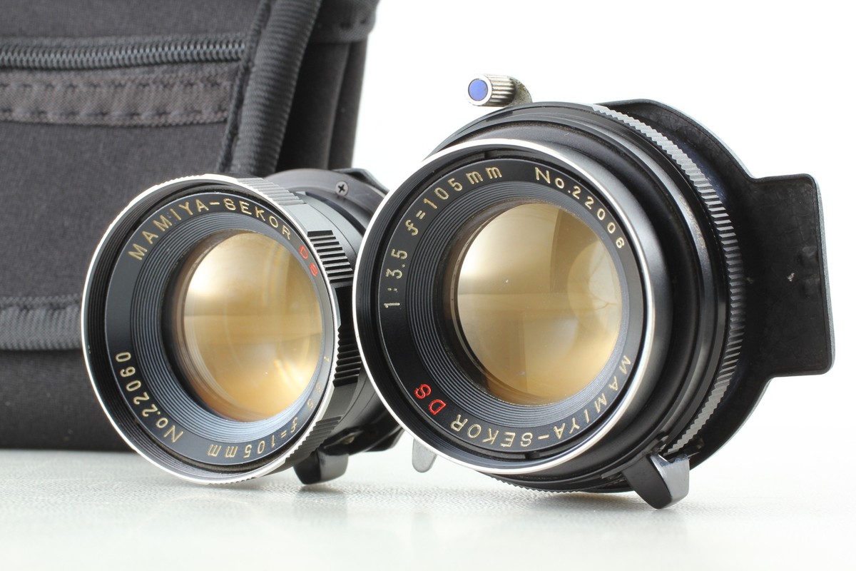 Mamiya SEKOR DS 105mm F3.5 Cシリーズ用 MINT] Mamiya Sekor DS 105mm F3.5 TLR Lens For C330 S220 w