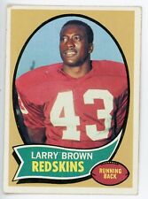 1970 Topps Larry Brown Rookie #24 Vg-Ex Redskins HOF