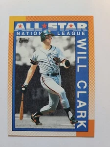 1990 TOPPS WILL CLARK ALL-STAR #397 NM - Picture 1 of 1