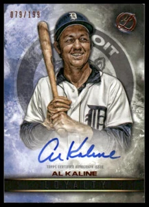 2016 Topps Legacies of Baseball - Loyalty Autographs #LA-AK Al Kaline #/199 - Picture 1 of 2