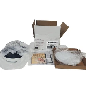 Pottery Barn Fanimation LK6721BMW Spitfire Light Kit Matte White Open Box NIB - Picture 1 of 5