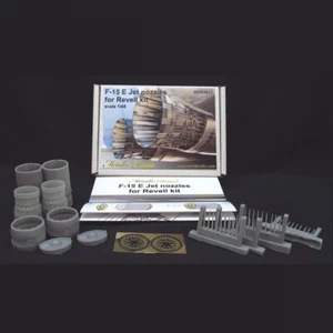 McDonnell F-15 E Strike Eagle, juego de detalles boquillas de chorro (para Revell) resina 1:48 - Imagen 1 de 4