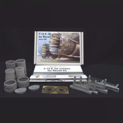 McDonnell F-15 E Strike Eagle, set dettagli ugelli jet (per Revell) resina 1:48 - Immagine 1 di 4