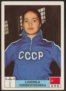 MONTREAL 76 PANINI 210 LJUDMILA TURISCHTSCHEVA - RUSSIA - ANELLI - NEW 1976 - Bild 1 von 1