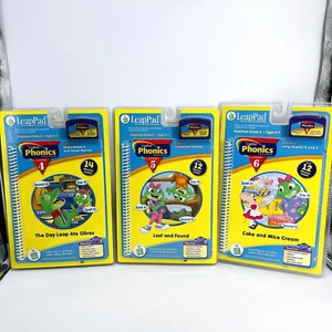LEAPFROG LEAPPAD PHONICS LESSONS 4-5-6 STEM LEARNING HOME SCHOOL EDUCATION TOOLS - Picture 1 of 7