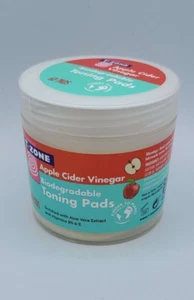 T-Zone Apple Cider Biodegradable Toning Pads 1X Tub 60 Pads - NEW UK STOCK - Picture 1 of 2