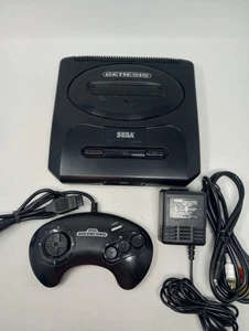 Console Sega Genesis Model 2 MK-1631 con controller e cavi NO COVER PORTA - Foto 1 di 10