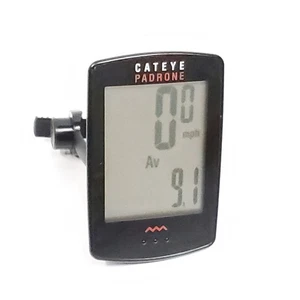 CatEye Padrone Wireless Fahrradcomputer CC-PA100W Geschwindigkeit Distanz / großes Display - Bild 1 von 5