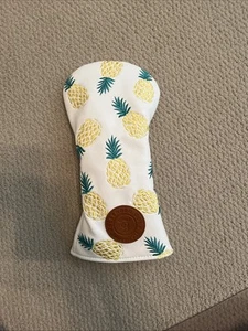 Blended Golf Pineapple Design Golf Headcover Driver/FW/Hybrid UT Cover - Picture 1 of 3