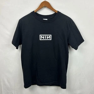 NIN T-Shirt Vintage with Sin logo on the back Mens Size Small - Foto 1 di 7