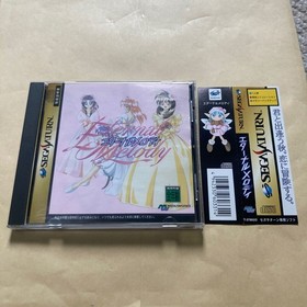 SS Sega Saturn Eternal Melody with obi SEGA SATURN SS game ETERNAL MELODY
