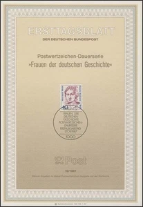ETB 10/1987 Frauen, Maria Sibylla Merian, Malerin - Bild 1 von 1