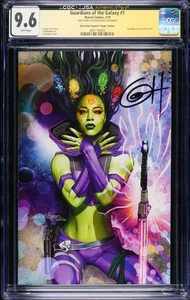 Guardians of the Galaxy #1 CGC x JSA 9.6 Marvel 2019 Signed Greg Horn Virgin Var - Picture 1 of 2