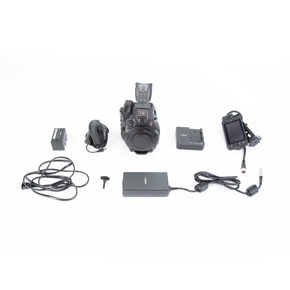 Canon EOS C200 Cinema Camcorder Body - EF Lens Mount (226 Hours) SKU#1971521 - Image 1 of 4