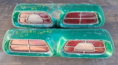 Vintage 1973 Ford/Mercury Comet Tail Lights LH/RH OEM See Photos - Image 1 of 4