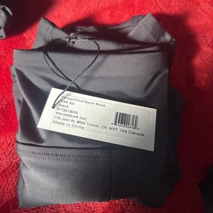 Knix Teen Period Proof Swim Shorts Size XS Solid Black - Picture 1 of 2