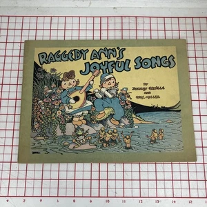 1937 Raggedy Ann's Joyful Songs Gruelle & Miller First Edition Trade PB Illust - Bild 1 von 9