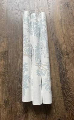 NUEVO CON ETIQUETAS YORK Papel Pintado BL1802 Lunaria Silhouette Botanical 3 Rollos Dobles Sellado Foto 1 de 4