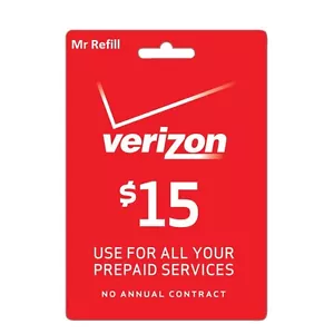 Verizon $15 Refill - Picture 1 of 1