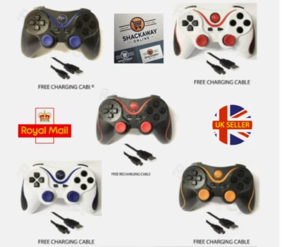 Remote Game Pad for PS3 Wireless Bluetooth Controller Game Rechargeable UK - Image 1 of 4