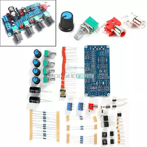 NE5532 OP-AMP HIFI Verstärker Vorverstärker Lautstärke Ton EQ Control Board Zum Selbermachen Kits. - Bild 1 von 9