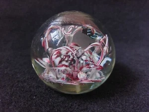 Alter Glas Briefbeschwerer Paperweight vermutl. Böhmen Haida? Gablonz? um 1880 - Bild 1 von 10