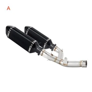 Tubo de escape y tubo de enlace medio para motocicleta Honda CRF450R CRF450RX 2013-2016 - Imagen 1 de 16