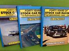 FORTY YEARS OF STOCK CAR RACING Greg Fielden Volume 1, 2, & 4( 4 Is Signed)
