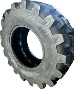17.5R24 (2-Tires) 460/70R24 / 17.5L-24 RADIAL R4 Rear Backhoe Industrial Tire - Picture 1 of 10