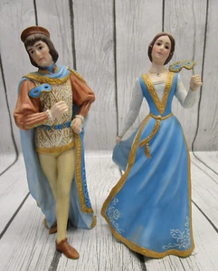 Set of 2 Lenox Romeo & Juliet Figurines Legendary Princess Collection 9" 1989-90 - Picture 1 of 10