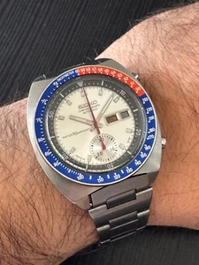 SEIKO 6139 SILVER POGUE - Picture 1 of 9