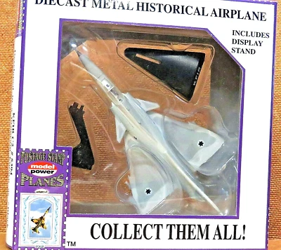 MODEL POWER 5394 KFIR C2 1:120 Assembled diecast metal plane New in box - Image 1 of 4