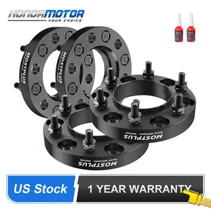 1" Wheel Spacers 6x5.5" for Chevy Colorado GMC Canyon Hummer Isuzu Lexus New - Picture 1 of 8