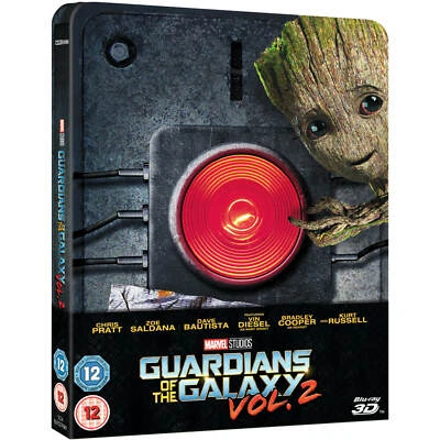 Guardians Of The Galaxy Vol. 2 Limited Edition 3D Blu Ray Steelbook NEW SEALED - Image 1 of 4