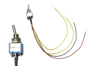 Polwendeschalter Umschalter für Gleichstrom Motoren bis 3A Richtungswechsel S096 - Bild 1 von 3