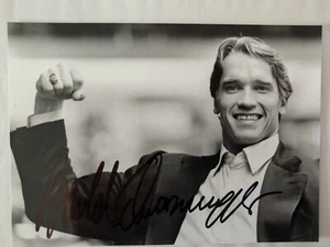 Original signiertes Autogramm von Arnold Schwarzenegger  - Bild 1 von 1