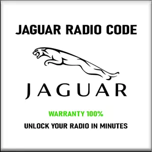 JAGUAR RADIO CODES UNLOCK STEREO DECODING 5 SERIES M JA PINCODE FAST SERVICE - Picture 1 of 2