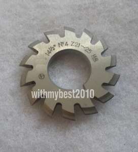 Lot 1pcs Dp7 14-1/2 degree 4# Involute Gear Cutters No.4 Dp7 Gear Cutter - Picture 1 of 2