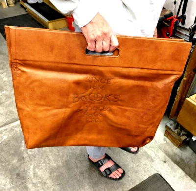 Bolso de mano Brooks de cuero 2009 Dealer of Excellence Award Ltd. Raro - Nuevo de Lote Antiguo Foto 1 de 4