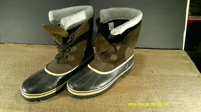 Botas de invierno impermeables de cuero marrón Northside para hombre talla 13 usadas/ligeramente usadas Foto 1 de 4