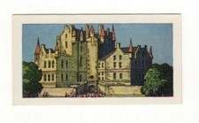 Historical Buildings Trade card 1964. Glamis Castle, Scotland