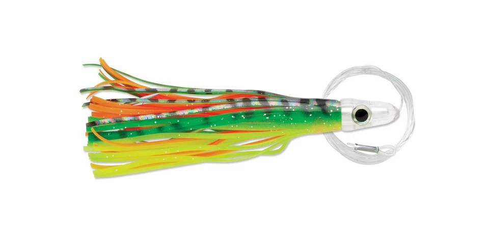 Señuelo de arrastre aparejado Williamson 8/0 gancho de pesca plantillas señuelo cebo Foto 1 de 4