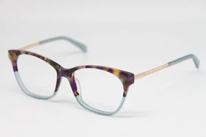 NEW CHELSEA MORGAN CM 2022210 TO/BL TRTOISE BRWN BLUE AUTHENTIC EYEGLASSES 53-15 - Imagen 1 de 4