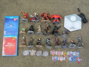 Paquete Disney Infinity: Lote de 18 figuras + 2 juegos + 4 cristales + discos de encendido 2.0 3.0 - Imagen 1 de 6