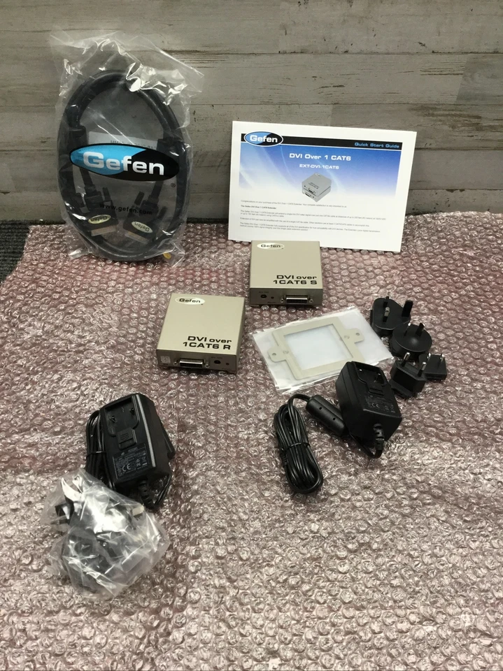 Nuevo extensor Gefen DVI sobre CAT6 - NUEVO EN CAJA (EXT-DVI-1CAT6R) Foto 1 de 4