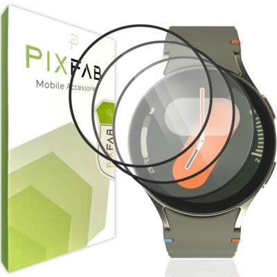 PIXFAB Für Samsung Galaxy Uhr 4/5/6/7 Fe Ultra 47MM Displayschutz Hartglas
